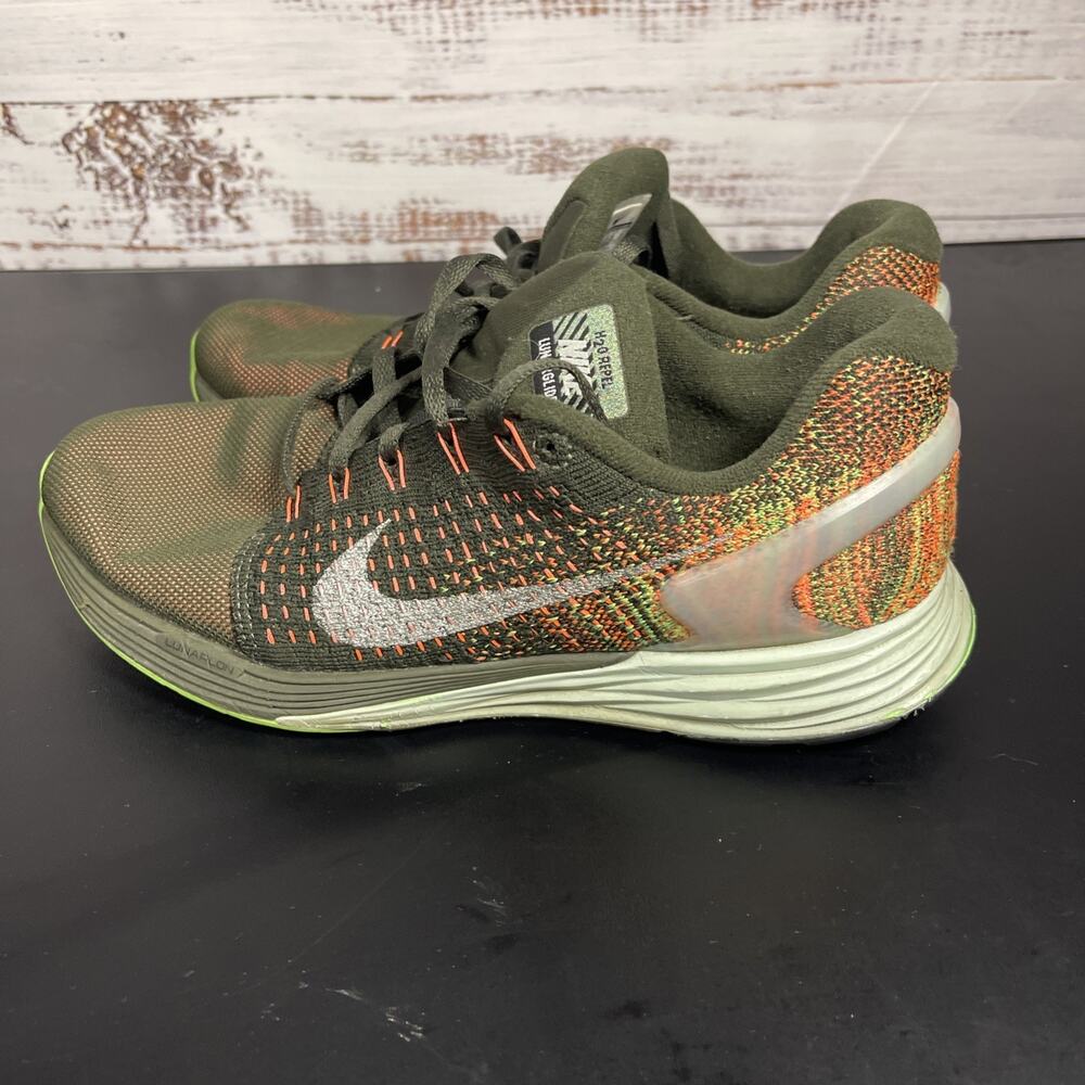 Nike Lunarglide 7, Women's 8 - H2O Repel Reflective Knit Running Athletic Shoes - Picture 4 of 9